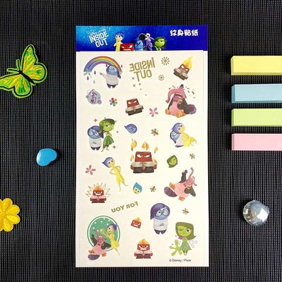1mm Cartoon Tattoo Sticker Aroma Mermaid Princess  Animal Crossing Stickers