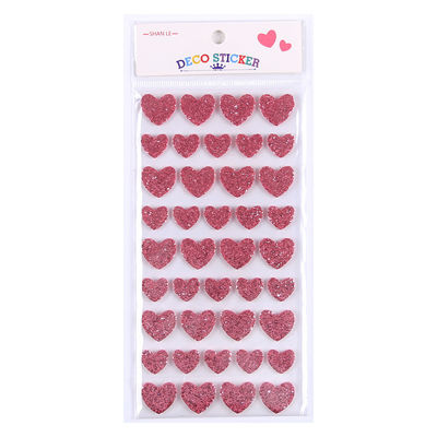 2mm Flash Vinyl Sticker UV Printing Teacher Reward Stickers For Home Decoration