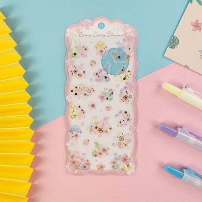 Printed DIY Waterproof Stickers Kindergarten Reward Cartoon Character Stickers