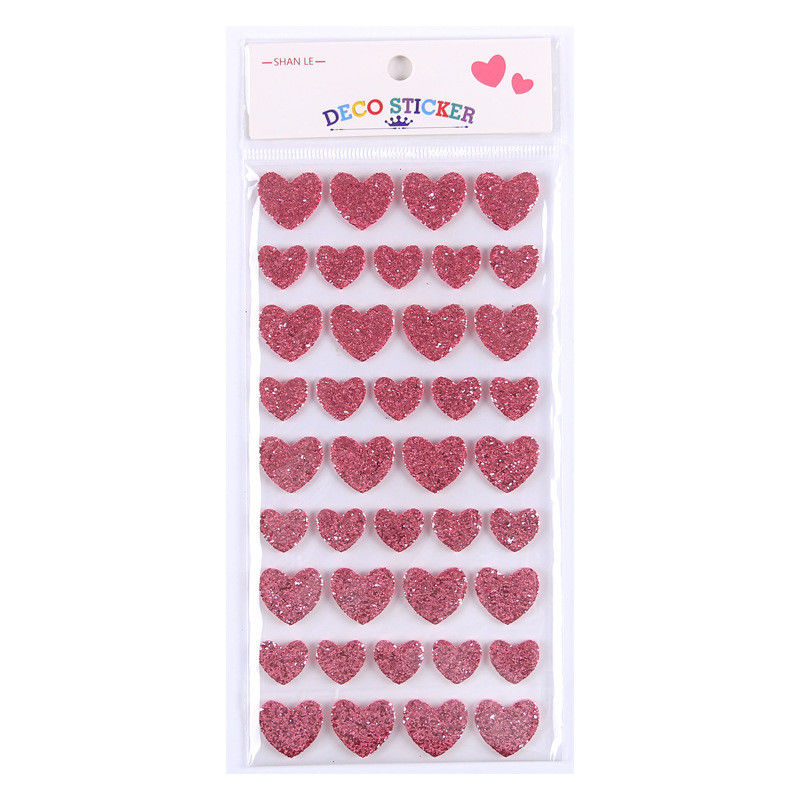 2mm Flash Vinyl Sticker UV Printing Teacher Reward Stickers For Home Decoration